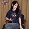 Женская свободная хлопковая футболка с принтом Dickies