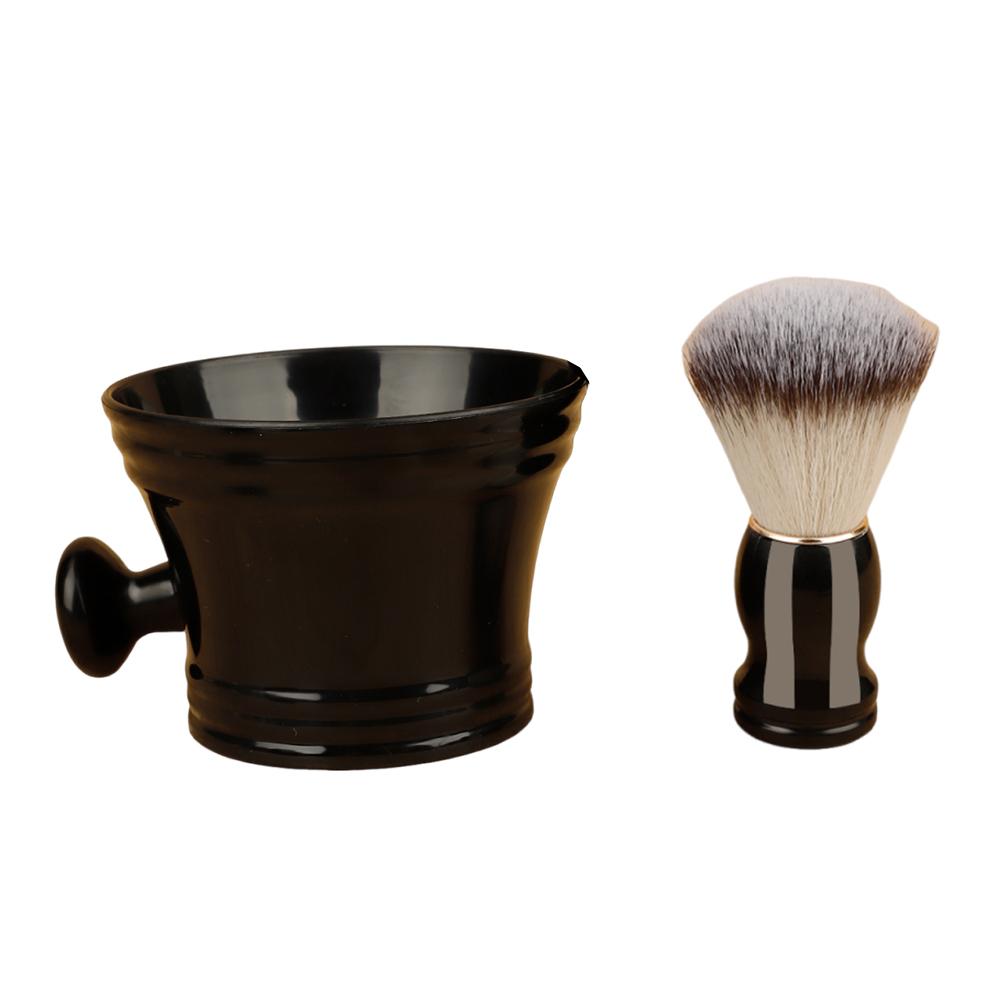 Мужская кисть для бритья, кисть для лица, эргономичная ручка, кисть для очищения лица для отца, парня, мужа