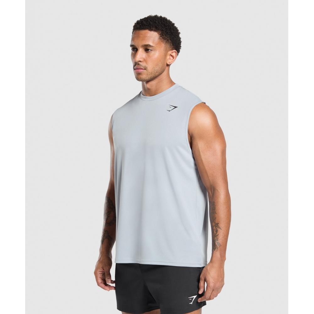 Gymshark Увеличенный производительный бак металлический фиолетовый A6a5u Pb7n