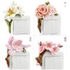 3d Creative Resin Switch Stickers Decorative Wall Stickers Light Luxury Living Room Bedroom Socket Wall Protective Cover Flowers