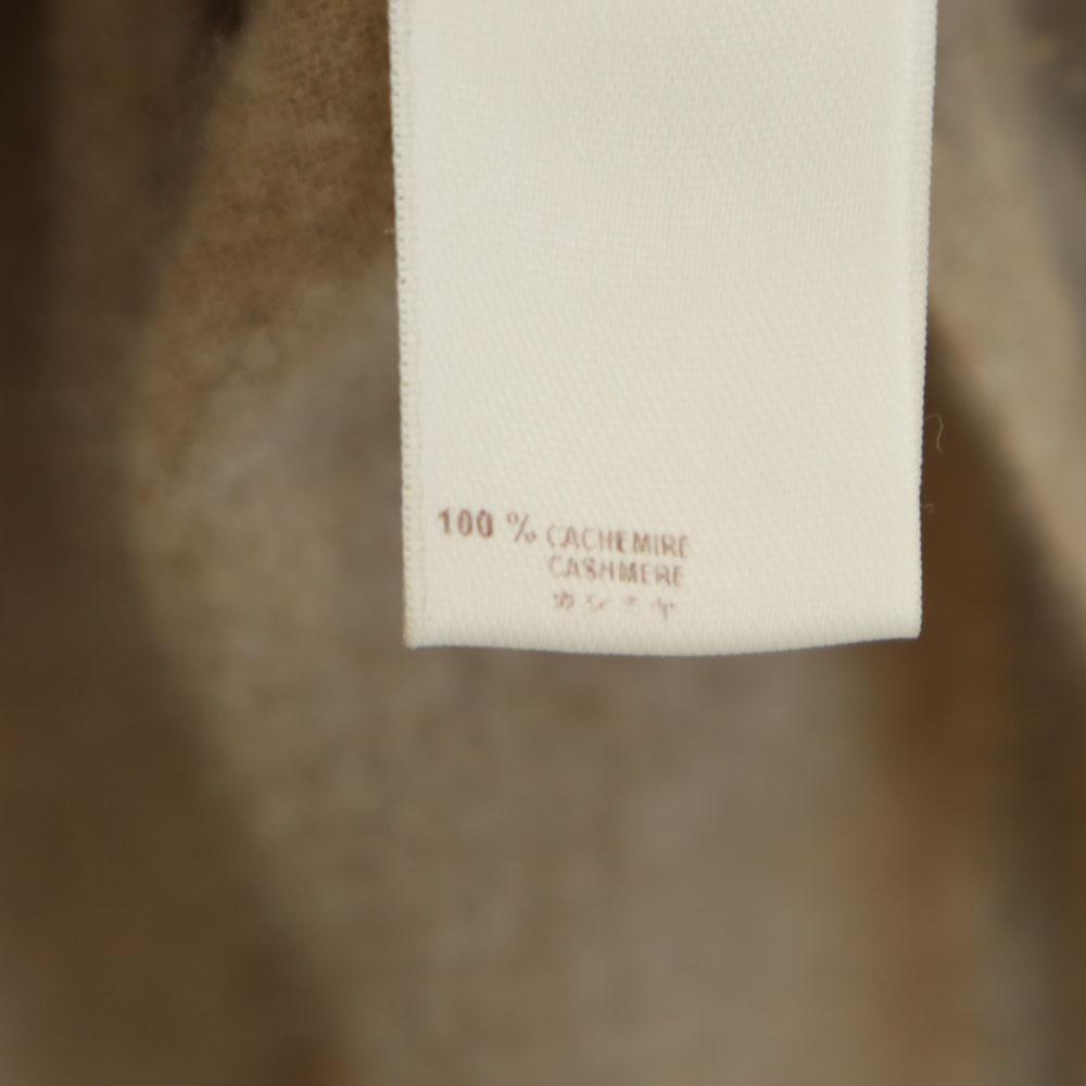 Louis Vuitton Сделано в Италии Свитер с длинным рукавом из кашемировой смеси M Коричневый Женский Б/у