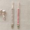 Ethnic Style Baby Cloth Pacifier Chain Embroidery Floral Nipple Holder Clips  Toddler