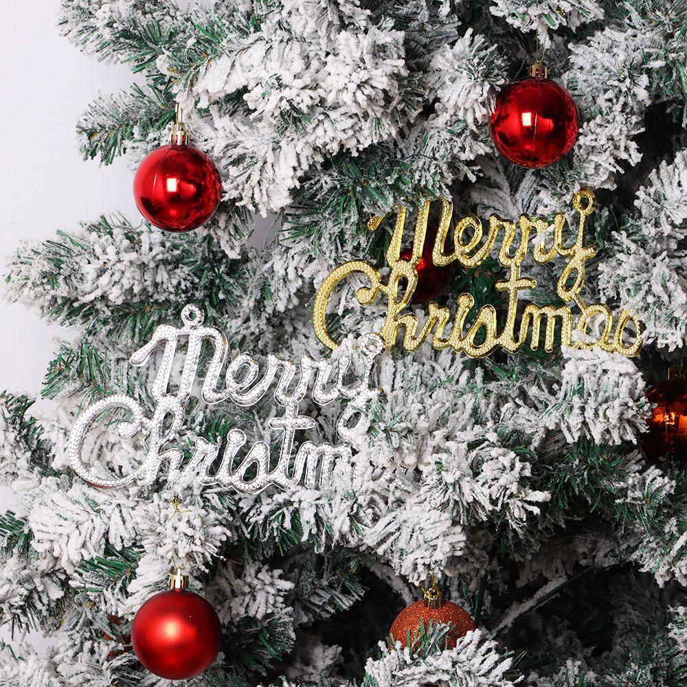 Accessories Party Supplies Merry Christmas Pendant Xmas Tree Decor Hanging Ornament English Letter