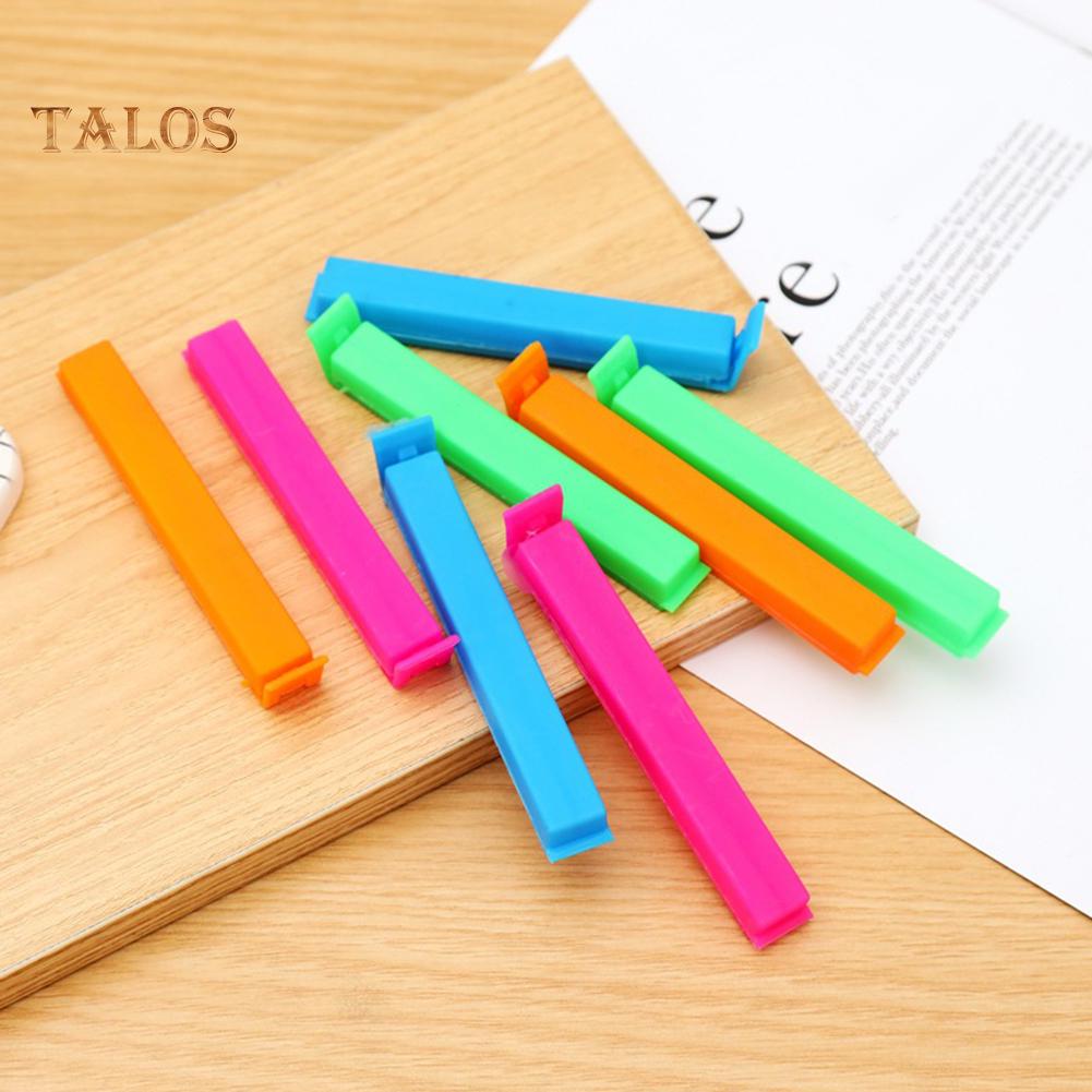 Многоразовые пакеты для банок на кухне для хранения закусок Уплотнитель для запечатывания пакетов с зажимом для запечатывания Пластиковый инструмент