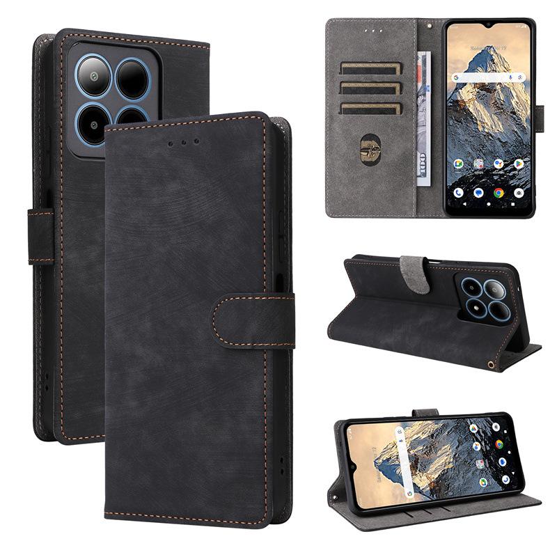 Flip Cover for Boost Summit 5G 2024 PU Leather Phone Case Full-Body Protection Shockproof with [RFID Blocking]