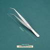 Пинцеты из нержавеющей стали с нескользящими наконечниками, изогнутая и прямая головка, для офтальмологии и ремонта электрооборудования, длинный зажим для водных растений, доставка поштучно