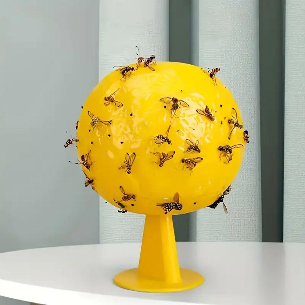 Heat-resistant Fruit Fly Balls Waterproof Mosquito Ball Trap Insect Trap Sticky Insect Ball  Garden