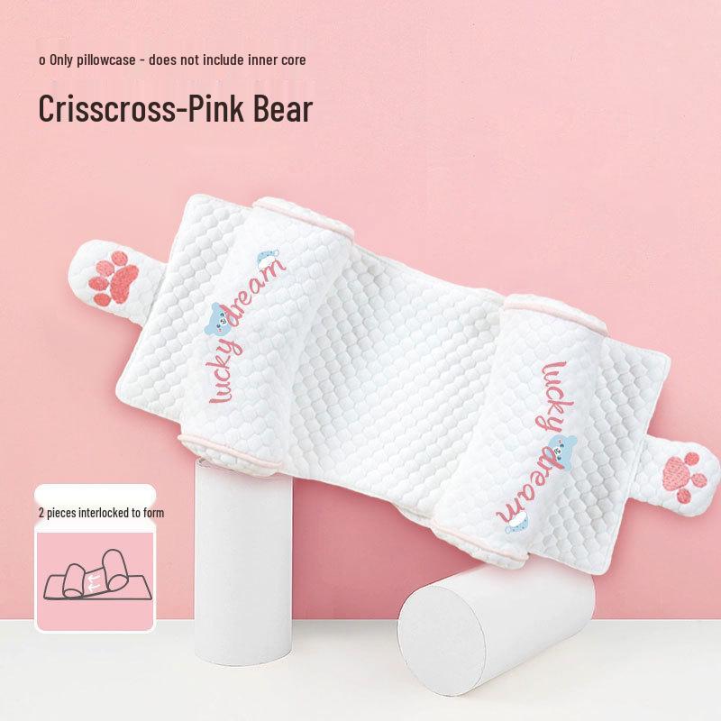 Регулируемая детская подушка против плоской головы (0-6 месяцев+) для новорожденных