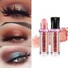 Shiny Long Lasting Waterproof Shimmer Pigment Powder Nude Mineral Eye Shadow Highlight Roll-on Cosmetic