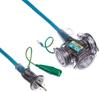 Hataya FX-103K(B) 2-Pin Grounded Outdoor Extension Cord (Rainproof), 10m Cord, 2.0mm Diameter, Fucute Plug, 3 Outlets, Rainproof Caps, Built-in Pilot