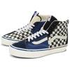 Vans Шахматная доска Premium Clash the Wall — черные, синие кроссовки унисекс, белые VN000CNKBKC