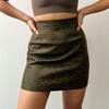 Women's Half Skirt Printed Short Skirt Leopard Print Slim