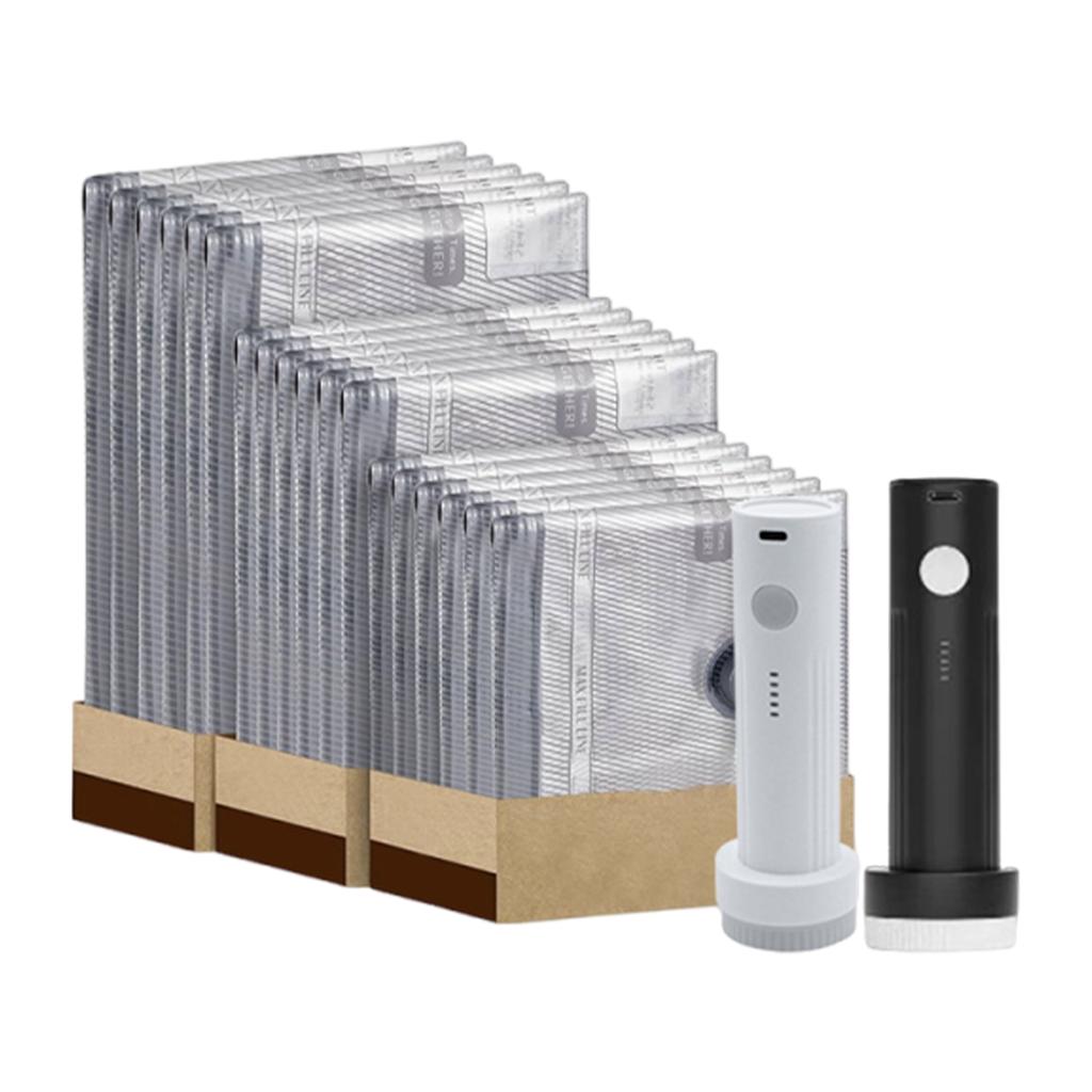 Компактные пакеты с электрическим насосом, пакеты для сжатия вещей, размер для ручной клади, дорожные вакуумные пакеты для одежды, чемодана, рюкзака