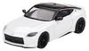 TrueScale Miniatures MINI GT Масштаб Nissan Fairlady Z 2023 Белый Эверест Готовая модель 1/64 Правый руль