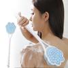 Silicone Bath Back Brush Long Handle Bathroom Back Scrubber Shower Massage Brushes for Bathing