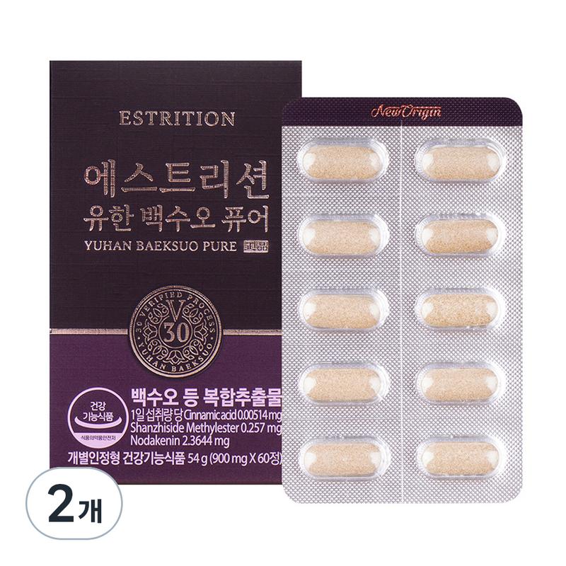 New Origin Estrition Yuhan Baeksoo Pure 60 таблеток