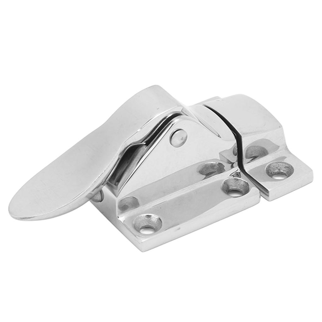 2Pcs Marine Grade Door Latch 48 X 38mm 316 Stainless Steel Cabinet Door Lockable Latch Clamp For
