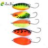 4.5g 3.2cm Trout Spoon Lure Metal Bait Fishing Lure Copper Material Freshwater Fishing Tackle Artificial Lake Fishing