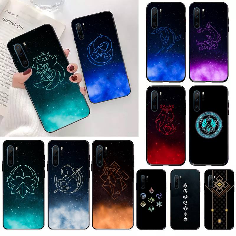 Чехол для телефона Genshin Impact с игрой для Huawei Honor Mate P 10 20 30 40 i 9 8 pro x Lite smart 2019 nova 5t