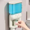 Автоматический дозатор ополаскивателя для рта, электрическая машина для полоскания рта, настенный, 1200 мАч, включает магнитные держатели для стаканов