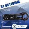BUCKLOS Вынос руля для MTB 3D Кованый Алюминиевый Сплав 31.8мм Велосипедный Вынос Руля 90/110/145мм ±80° Регулируемый Вынос Велосипеда Часть для MTB