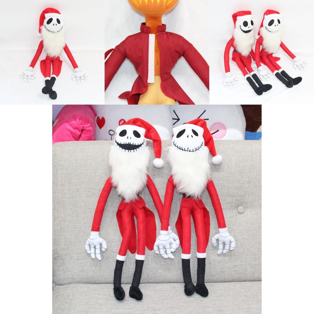 Jack Skellington Santa Claus Plush Toy Perfect Christmas Gift For Kids