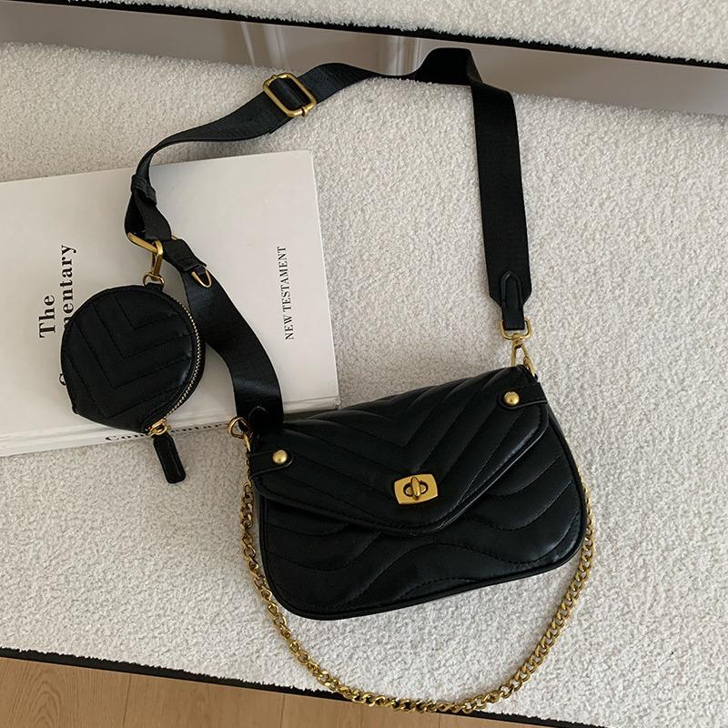 Модная и популярная женская сумка для матери и ребенка, новая фактурная сумка на цепочке, квадратная сумка с ромбовидной текстурой