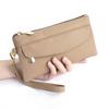 Women Vintage Soft Leather Wristlet Wallet Clutch Purses Portable Outdoor Handbag Shopping Commuting Bags