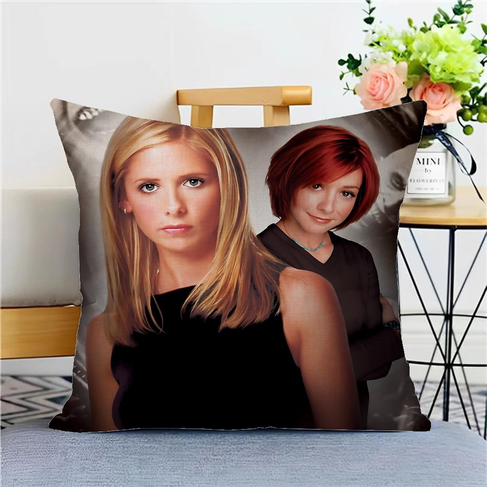 Buffy The Vampire Slayer Pillow Anime Pillow Sofa Bed Head Pillow Cover Cushion Cover 45X45 Cm Fashion