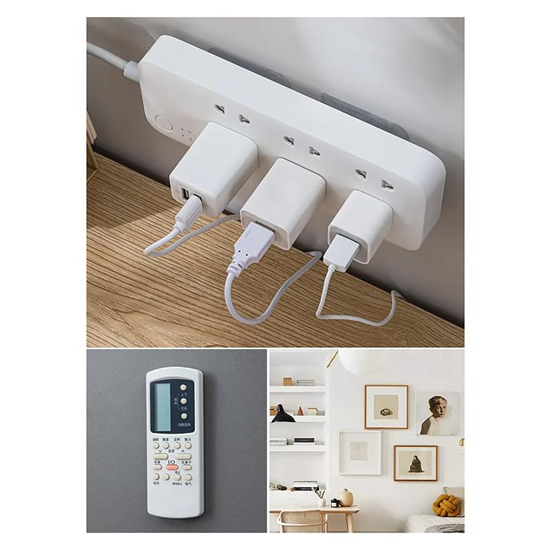 1-10 пар двухсторонних самоклеящихся настенных крючков, прозрачные присоски, крючки-присоски, многоцелевые держатели для органайзеров для спальни и кухни