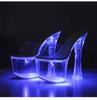 Women's Thick Heel Luminous High Night Club Shoes Sandals Shoes Catwalk Pole Dance Shoes Crystal Sole LFD-10367-Q2