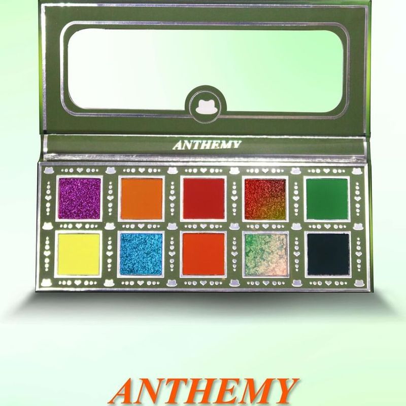 ANTHEMY - Croaking Frog 10-Color Chameleon Eyeshadow Palette