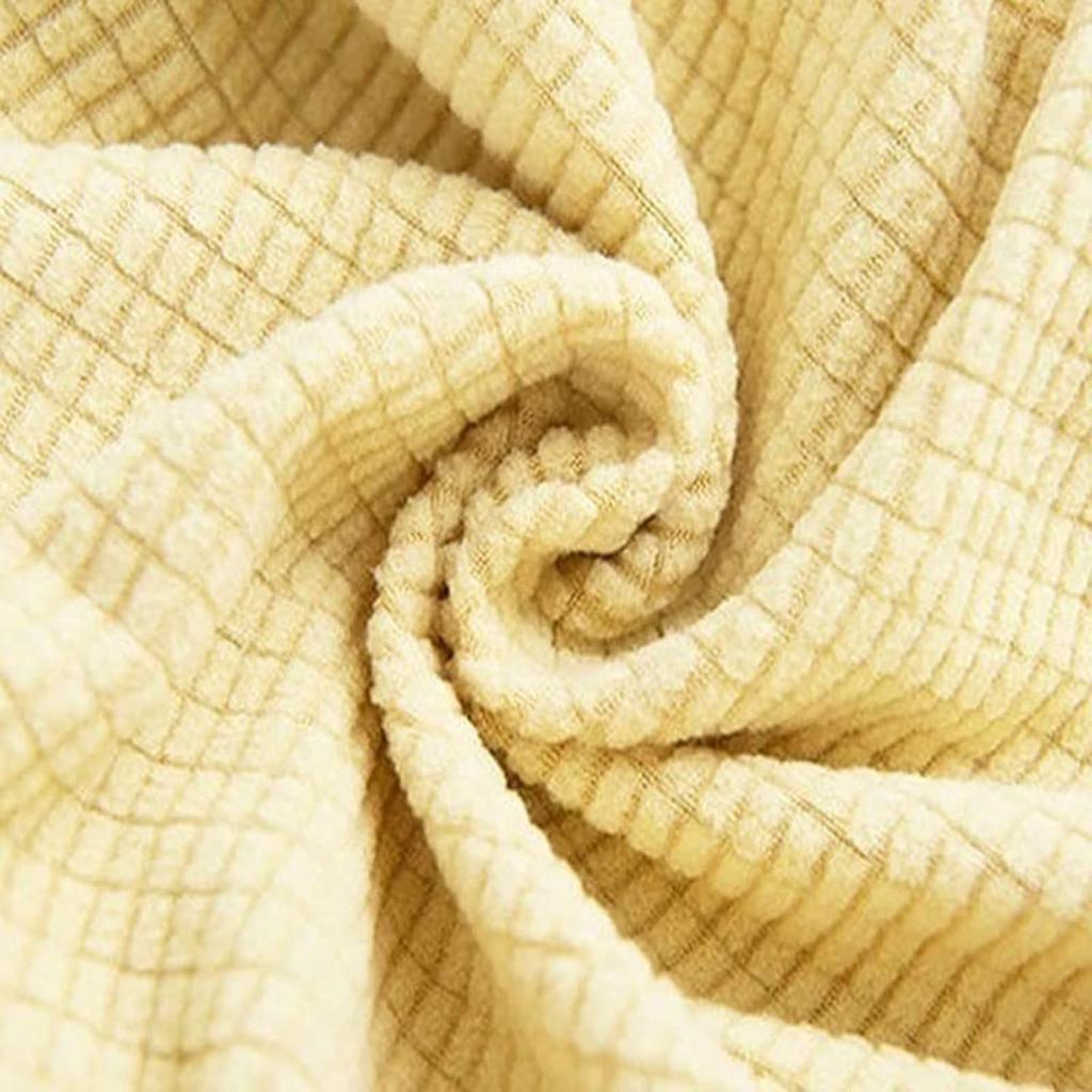 Чехол для барного стула Набор из 2/4/6 штук, Съемный Моющийся, Чехол на барный стул с ракушечной спинкой, регулируемый, поворотный, Защитные чехлы для барных стульев для столовой, кухни