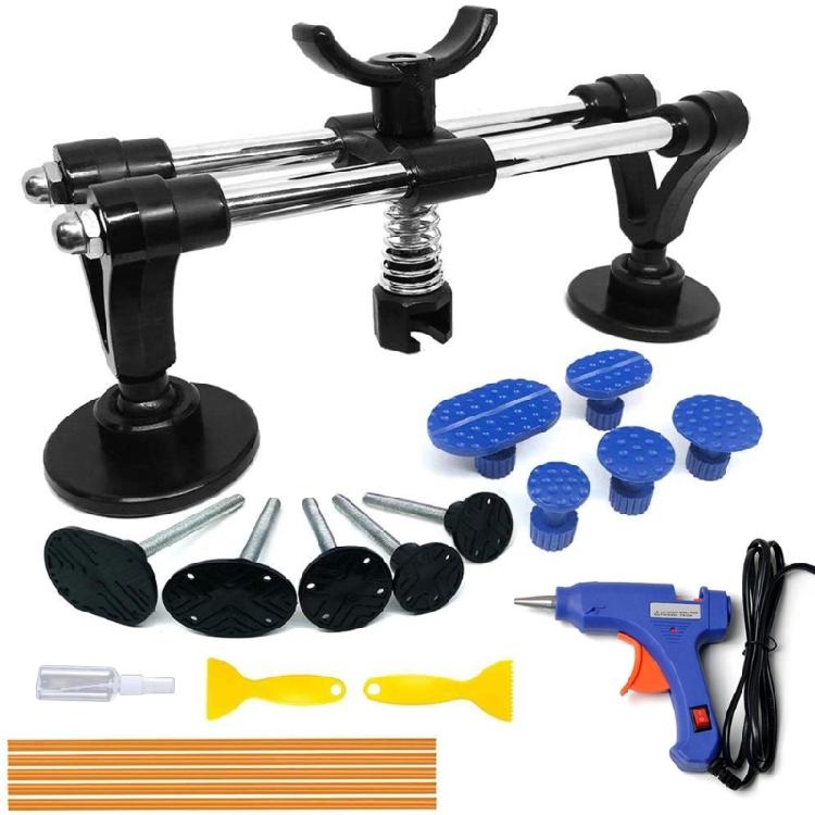 21Pcs Damage Dent Remover Car Dent Repair Kit Dent Removal Tool with Bridge Puller Car Dent Repairing