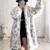 New Fur Imitation Fur Coat Large Women's Long Waistless Long Sleeve Fox Fur Women's Coat