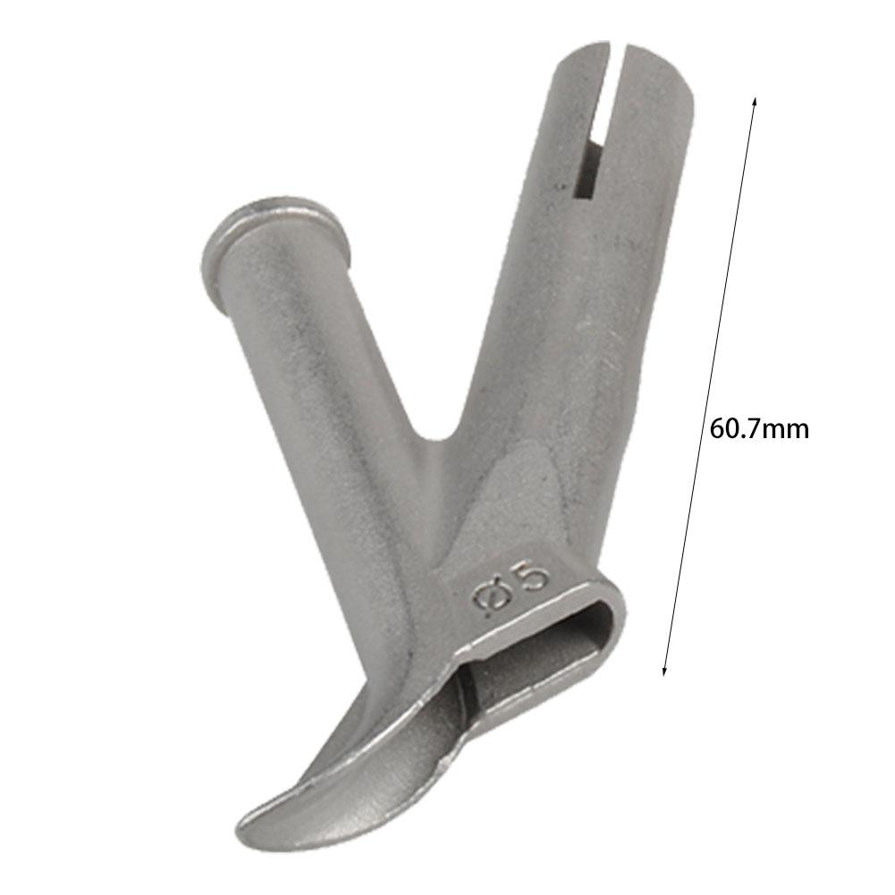 6/7/8/9 мм скоростная сварочная насадка для винилового ПВХ пластика термофена воздуходувка треугольный круглый титановый сплав YV тип паяльника