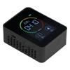 Умный детектор углекислого газа USB-зарядка Инфракрасный датчик температуры и влажности воздуха Монитор качества Черный
