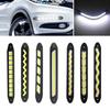 2Pcs Daytime Running Light Flexible COB Silicone 12V LED DRL Fog