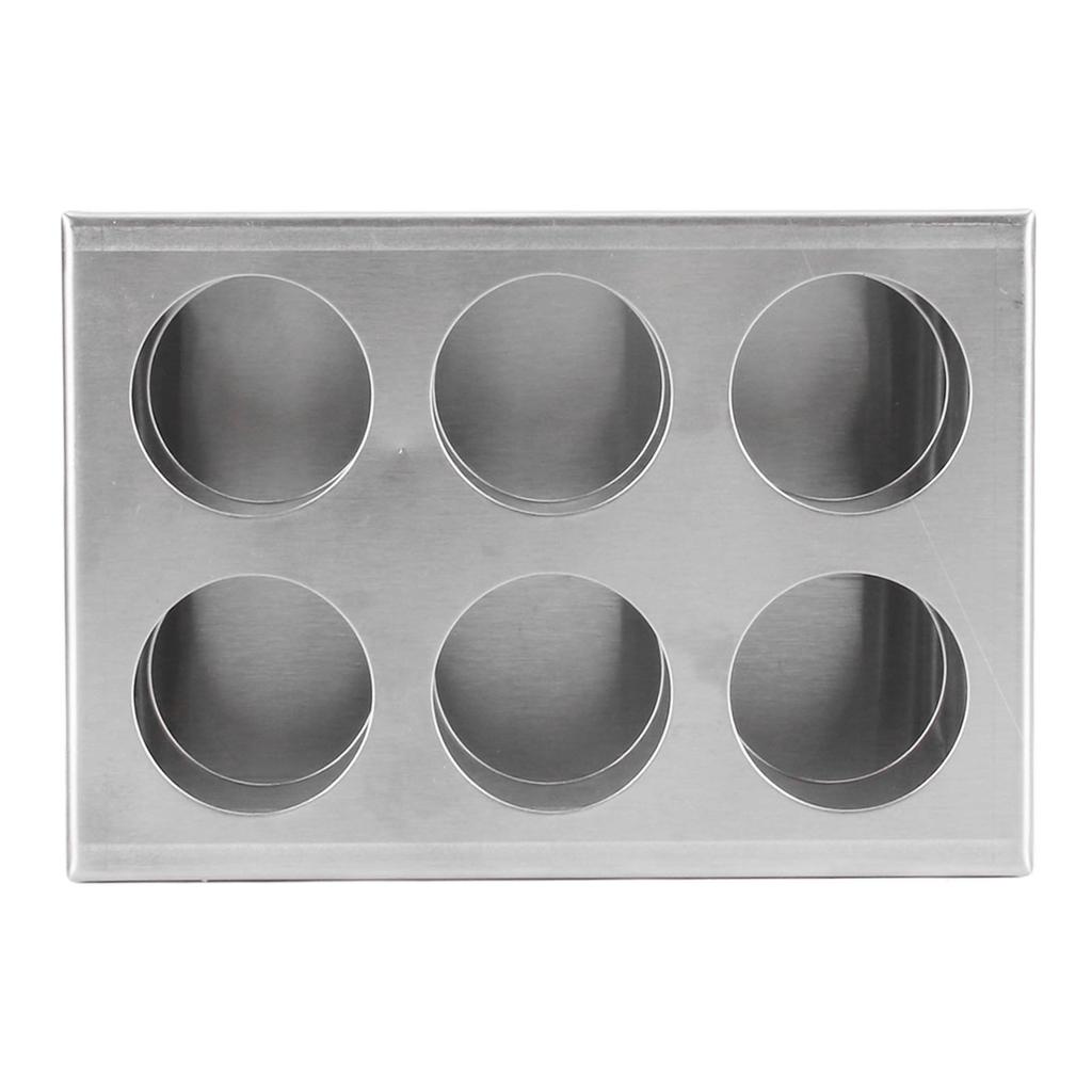 Test Tube Holder 304 Stainless Steel 6 Hole 3 Layer Laboratory Stand Rack for 32mm Tubes