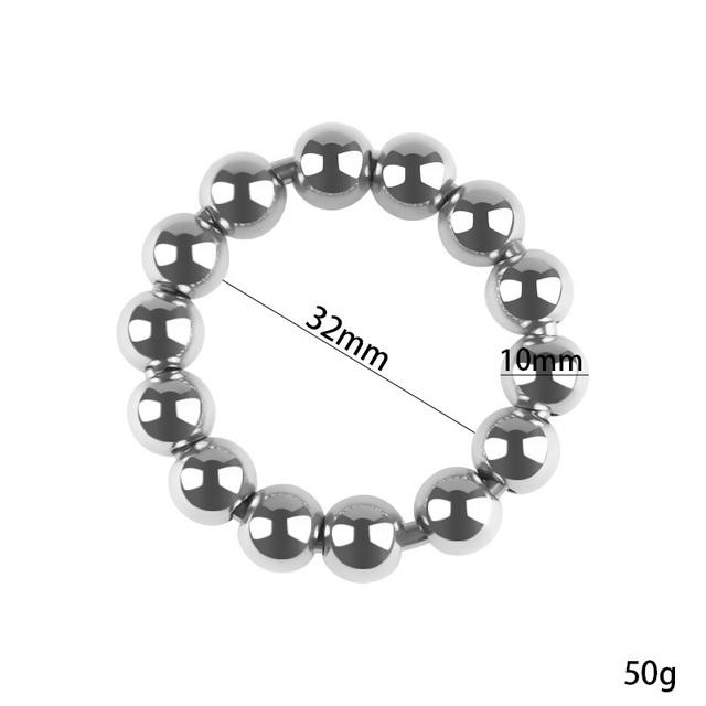 Нержавеющая сталь маленький большой металлический замок для пениса набор колец для задержки эякуляции шарик для эрекции кольцо для члена раб мужской секс-игрушка для мужчин