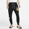 Nike Knitted Sweatpants Men's Black Moderate Cuffed Pants DM5013-010