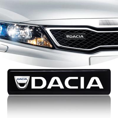Передняя решетка, фара, эмблема, декоративные светодиодные огни для Dacia Duster Logan MCV Sandero Stepway Dokker Lodgy, Автоаксессуары