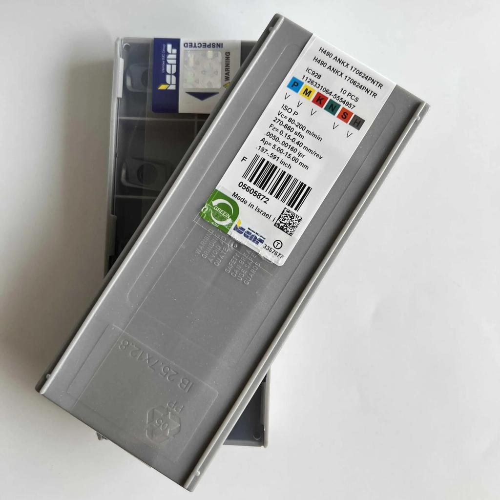 ISCAR / H490ANKX170624PNTR IC928 /Industrial indexable Carbide Inserts 10 PCS