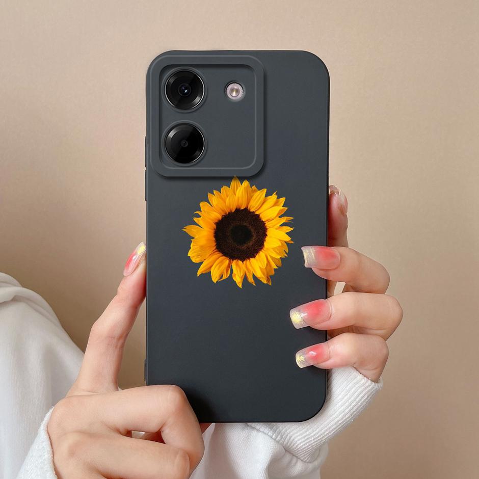 For Xiaomi Poco M7 Pro 5G Case Cute Cartoon Sweet Girl Silicone Soft Protective Back Cover For XiaomiPocoM7 Pro 5G Fundas Coque