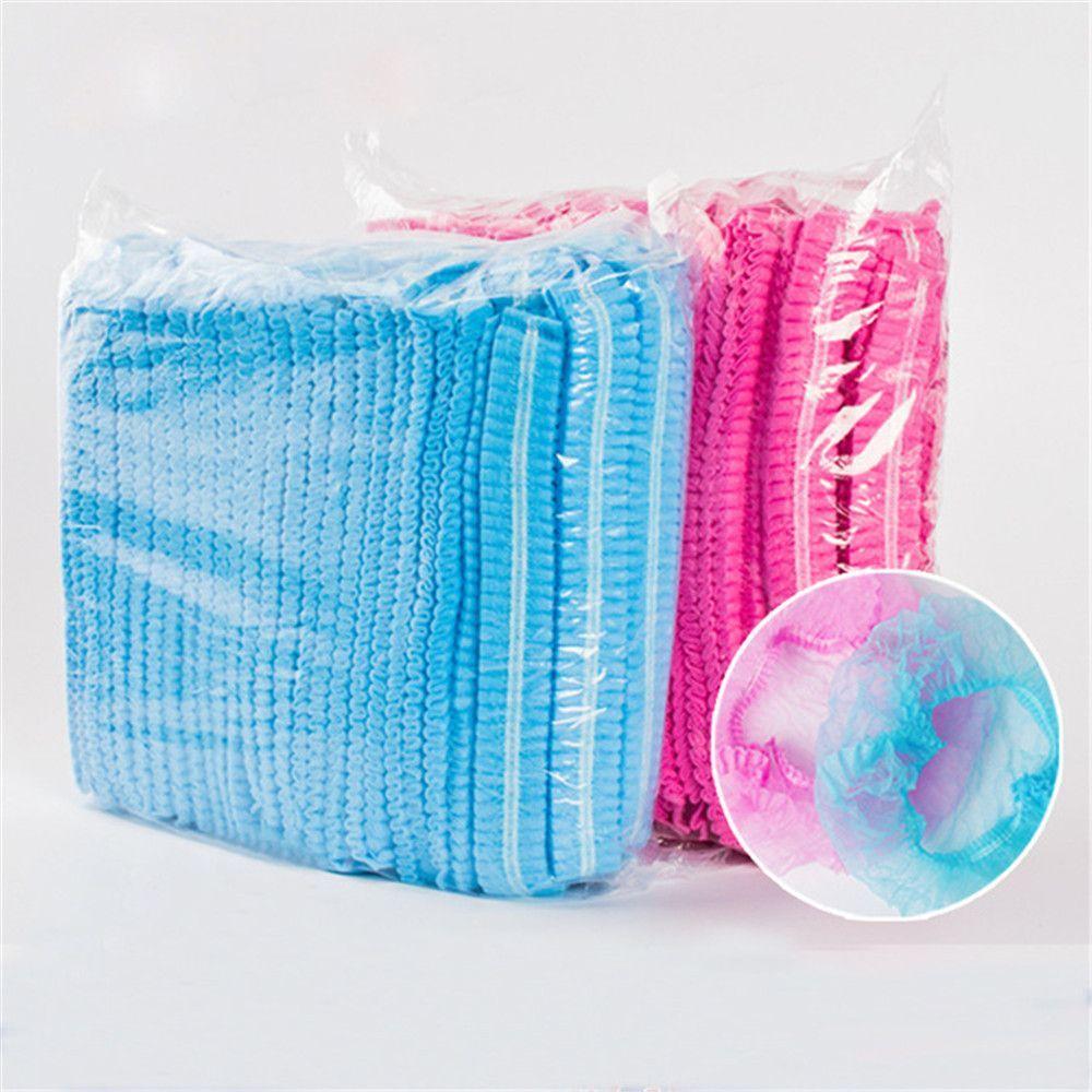 Pcs Disposable Non Woven Fabric Dustproof Microblading Hair Net Caps Catering Hat Eyebrows Tattoo