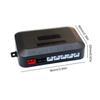 12V Car Parking Sensor Kit 4 Probe 22mm Backup Radar Sound Alert Parking Detector Pure Buzzer No Display for Vehicle Automobile