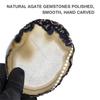 Natural Agate Slices Pendant Crystal Agate Stone Jewelry Making Charm Coaster for Home Decoration Art