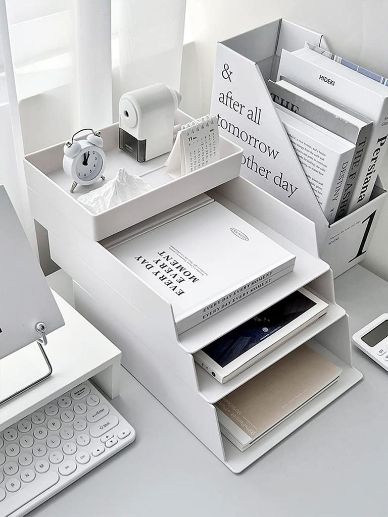 Письмо 3 4 5 A4 Документ Письмо Файл Стол Настольный Хранение Мелких Предметов Офис A4 Письмо Ящик, Ярусы, Ярусы, Ярусы, Лоток, Лоток, Хранение, Рабочий Стол, Лоток,