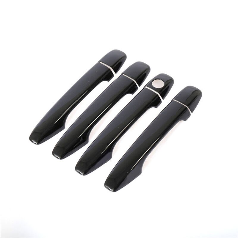 Для Toyota Voxy/Porte/Sienta/Noah 2011 2012 2013 2014 2015 2016 Глянцевая черная ручка двери автомобиля Накладка Наклейка