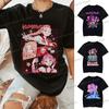 Anime KPop Demon Hunters Graphic Rumi Printed T Shirt Women Men Manga Tshirts Harajuku Korean Ulzzang Summer Crewneck T-shirts